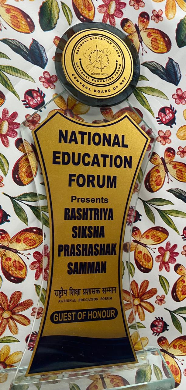  The award from the National Education Forum held at Press Club